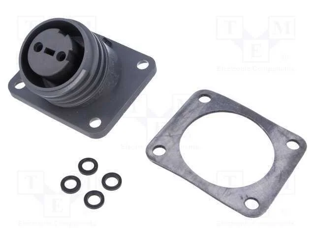 Conector: redondos, tomada, fêmea, PIN: 2, rosca .