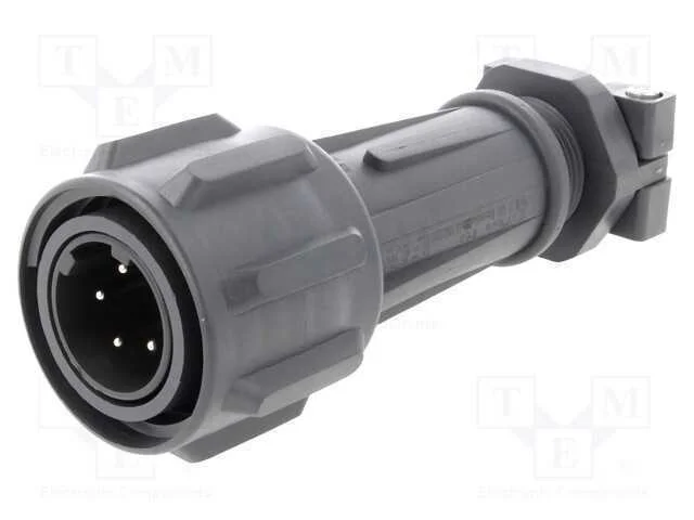 Conector: redondos, ficha, macho, PIN: 5, rosca i.
