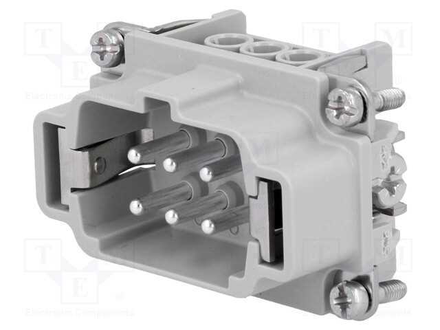Conector: HDC, inserto de contatos, macho, C146, .