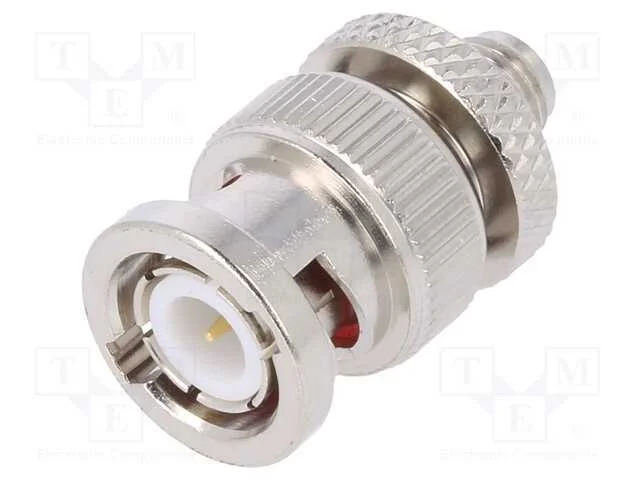 Adaptador, BNC macho,f&ecirc;mea SMA, Isolamento: PTFE,.
