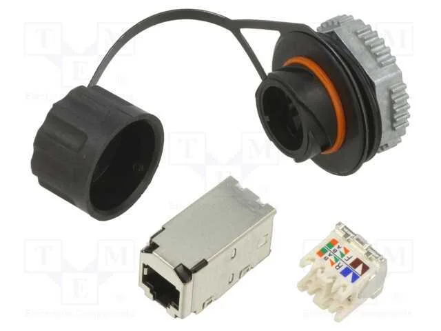 Tomada, RJ45, PIN: 8, Cat: 6, blindadas, Sistema:.