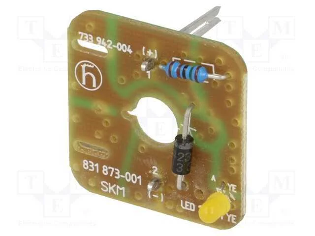 Inserto, com D&iacute;odo Led,Com D&iacute;odo da Seguran&ccedil;a, Gdme, 8a, 24v