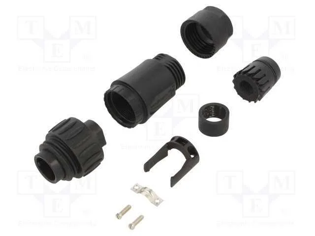 Conector: redondos, ficha, com cabo, PIN: 7, mach.