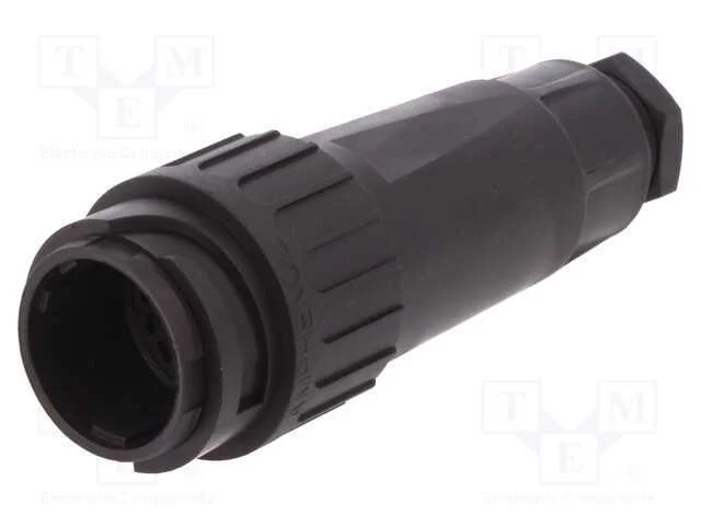 Conector: redondos, ficha, com cabo, PIN: 18, mac.