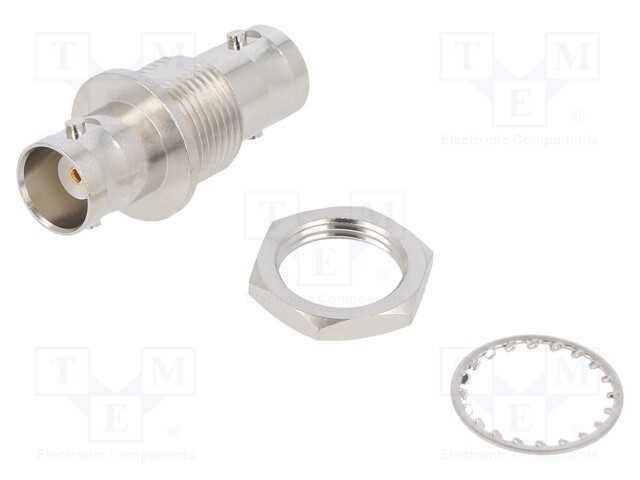 Conector, Tomada Bnc,Em Ambos Os Lados, Simples, 50o, Pom