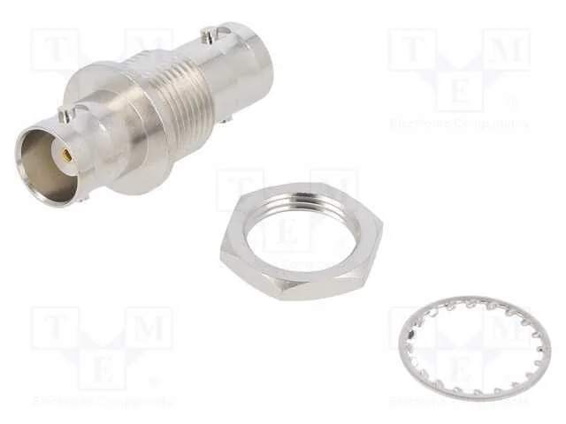 Conector, tomada BNC,em ambos os lados, simples, .