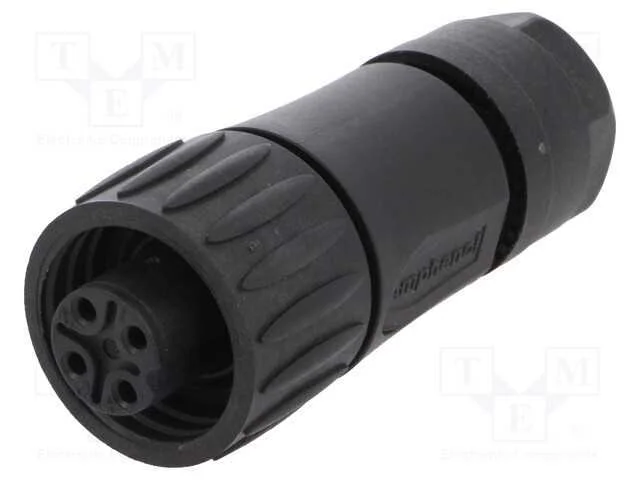 Conector: redondos, ficha, com cabo, PIN: 4, fême.