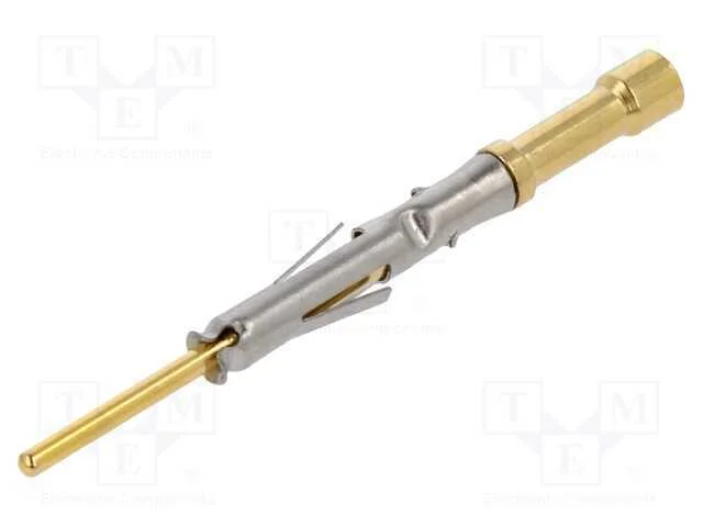 Contacto, macho, 20, gold flash, 22AWG÷20AWG, a g.