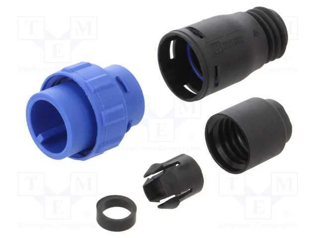 Conector: redondos, ficha, macho, PIN: 2, sem con.