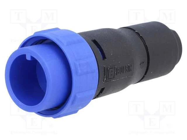 Conector: redondos, ficha, macho, PIN: 4, sem con.