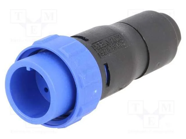 Conector: redondos, ficha, macho, PIN: 8, sem con.