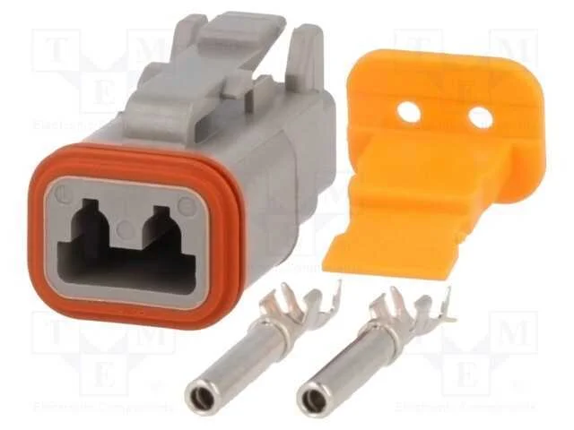Conector: Fio-Fio, Dt, Fêmea, Ficha, com Cabo, Pin: 2, Cerrar, Ip68