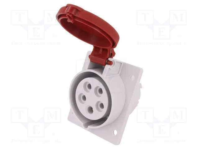 Conector: de alimentação AC 3 fases, tomada, fême.