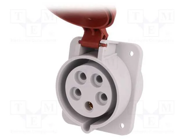 Conector: de alimentação AC 3 fases, tomada, fême.