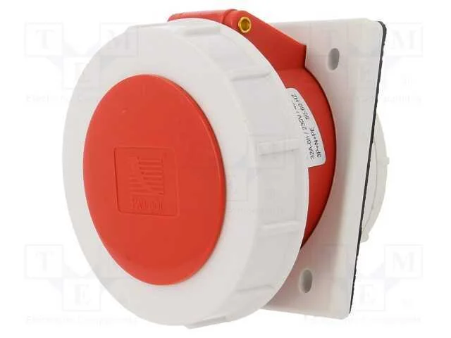 Conector: de alimentação AC 3 fases, tomada, fême.