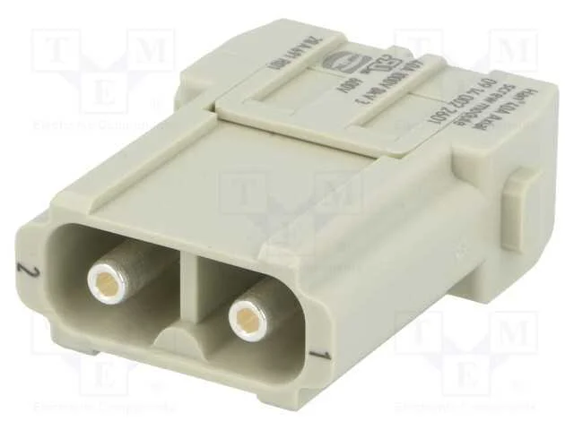 Conector: HDC, módulo, macho, Han-Modular, PIN: 2.