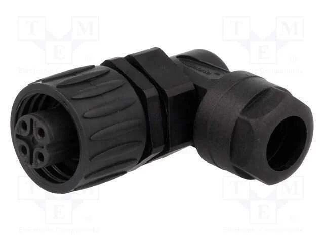 Conector: redondos, ficha, com cabo, PIN: 4, fême.