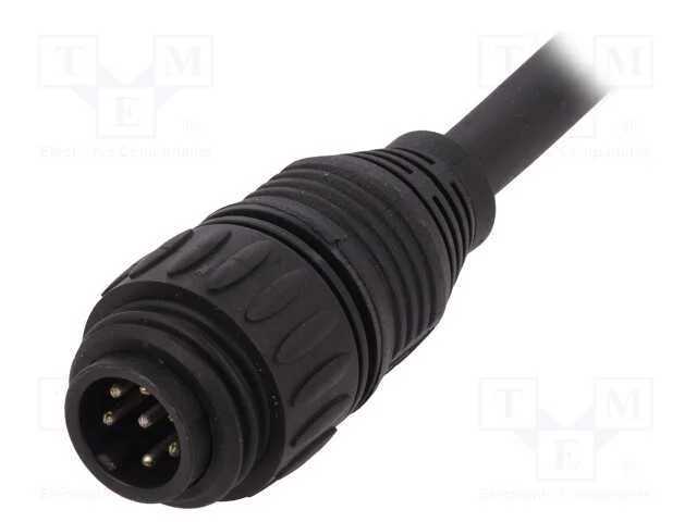 Conector: redondos, ficha, PIN: 7, macho, fios, E.