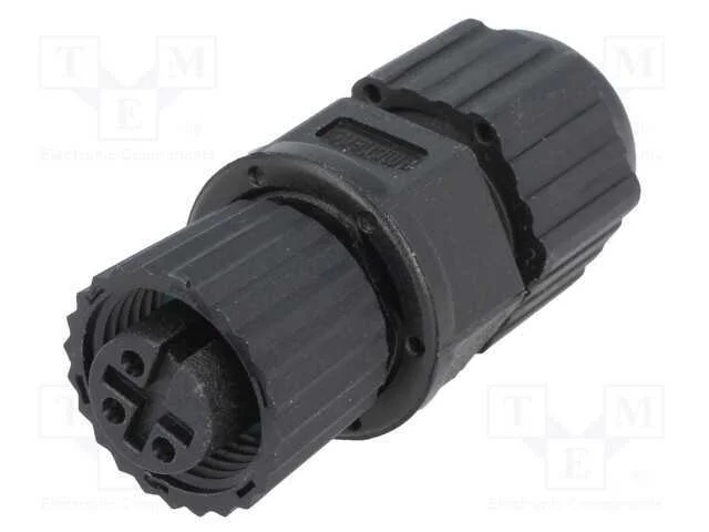 Ficha, M12, Pin: 3, Fêmea, Código A-Devicenet / Canopen, com Cabo