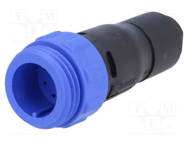 Conector: redondos, ficha, macho, PIN: 10, sem co.