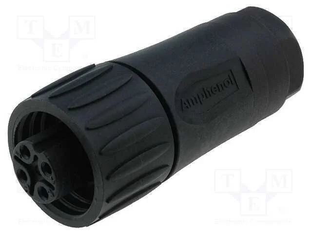 Conector: redondos, ficha, com cabo, PIN: 4, fême.