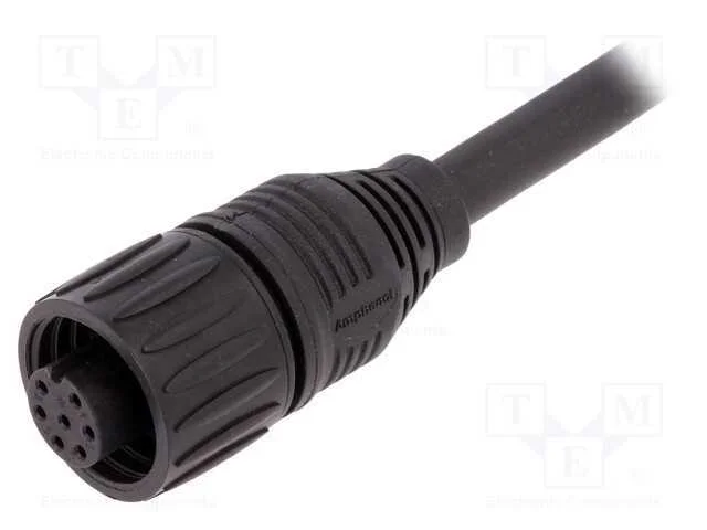 Conector: redondos, ficha, PIN: 7, fêmea, fios, E.