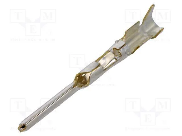 Contacto, Macho, 1,6mm, Prateado, 0,5&divide;1,5mm2, 20awg, a Granel
