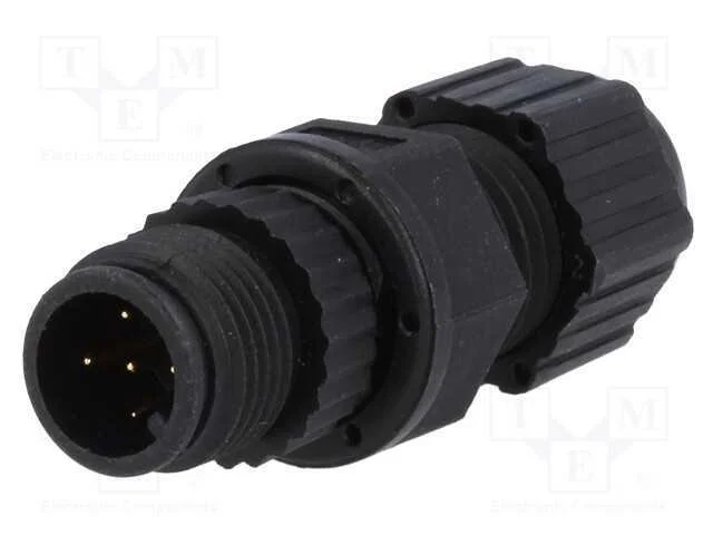 Ficha, M12, Pin: 5, Macho, Código A-Devicenet / Canopen, com Cabo