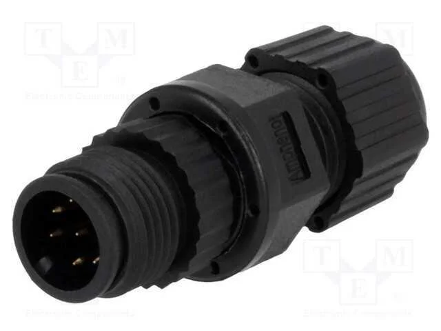 Ficha, M12, Pin: 8, Macho, Código A-Devicenet / Canopen, com Cabo
