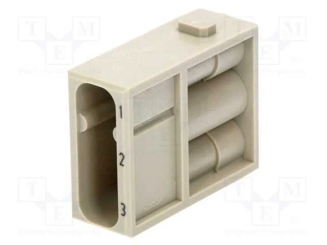 Conector: HDC, módulo, macho, Han-Modular, PIN: 3.