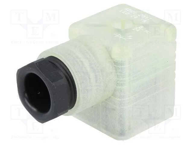 Conector: de válvulas, ficha, formato A, 18mm, fê.