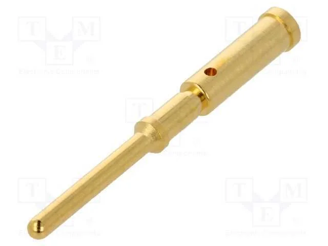 Contacto, Macho, Dourado, 0,5mm2, Pino de Ligação à Massa, Cerrar