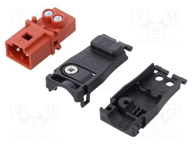 Conector: de alimentação, terminal parafusado, ma.