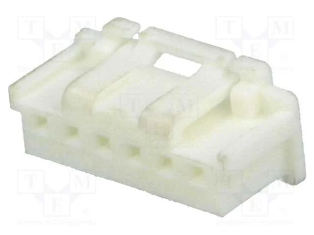 Ficha, Fio-Placa, Fêmea, Duraclik, 2mm, Pin: 6, Sem Contactos, 3a
