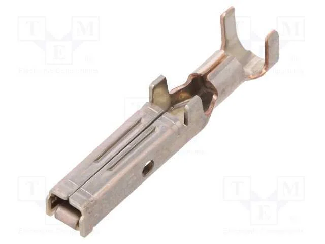 Contacto, F&ecirc;mea, Liga em Cobre, Dourado, 0,5&divide;0,142mm2, Cerrar