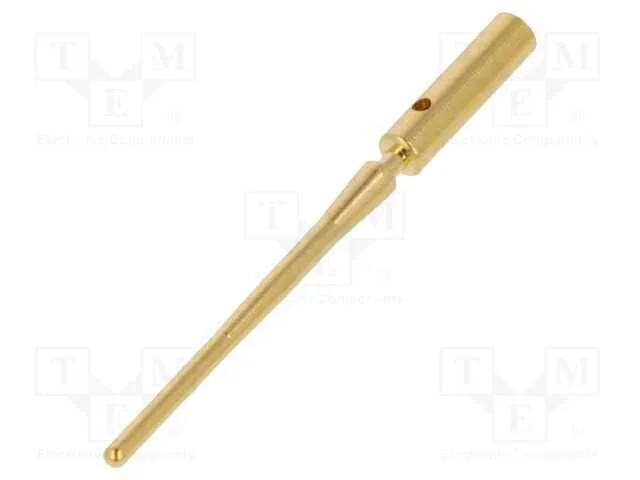 Contacto, Macho, Dourado, 0,13÷0,25mm2, Cerrar, com Cabo