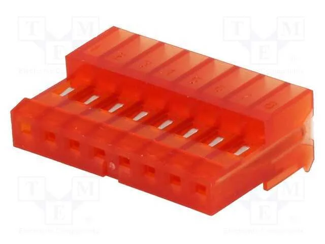 Ficha, Fio-Placa, Fêmea, Pin: 8, 2,54mm, Idc, com Cabo, Mta-100