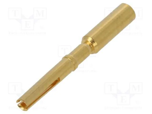 Contacto, Fêmea, Dourado, 1,5mm2, Cerrar, com Cabo