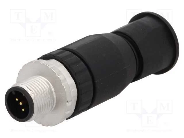 Ficha, M12, Pin: 5, Macho, Código A-Devicenet / Canopen, com Cabo