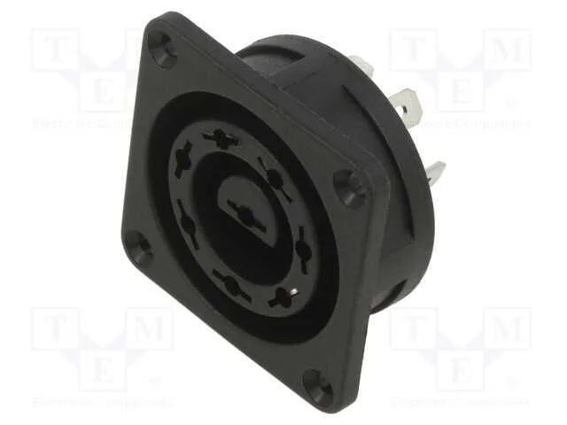 Conector: redondos, tomada, fêmea, PIN: 8, solda,.