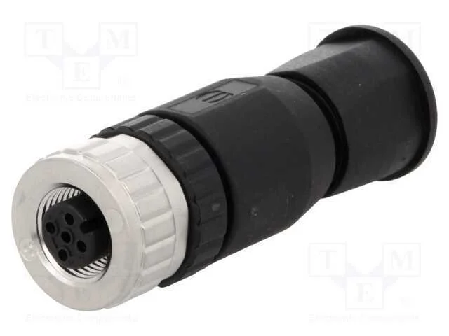 Ficha, M12, Pin: 4, Fêmea, Código A-Devicenet / Canopen, com Cabo