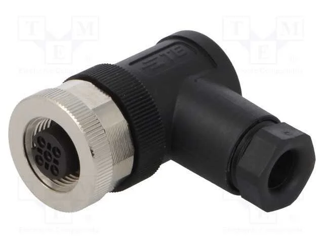Ficha, M12, Pin: 4, Fêmea, Código A-Devicenet / Canopen, com Cabo