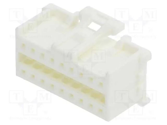2.0 WtB Dual Conn Dip Rec Hsg 18Ckt