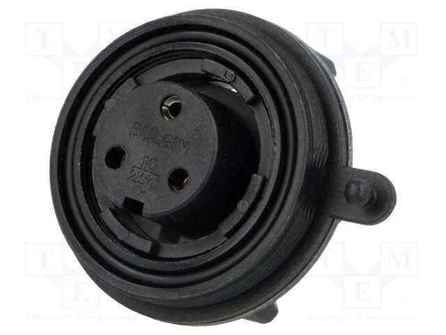 Conector: redondos, tomada, fêmea, PIN: 3, rosca .