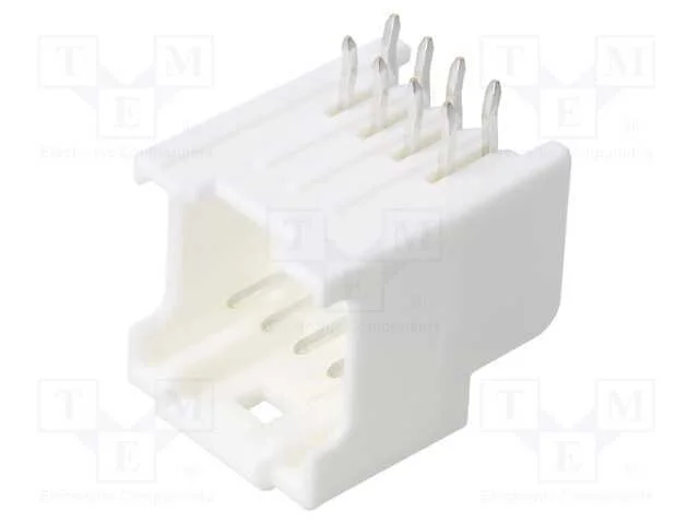 2.0 WtB Dual Conn Dip PlgHsgAssyRA 8Ckt