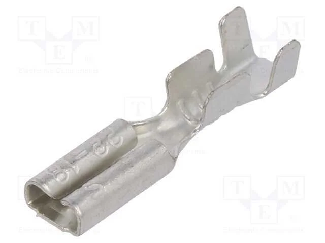 Conetor: plano, 2,8mm, 0,5mm, macho, cerrar, com .
