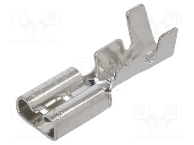 Conetor: plano, 4,8mm, 0,5mm, macho, cerrar, com .