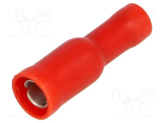 Conetor: redondo, macho, : 4mm, 0,25÷1,5mm2, cerr.