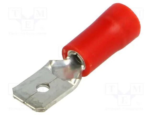 Conetor: plano, 6,3mm, 0,8mm, fêmea, 0,25÷1,5mm2,.