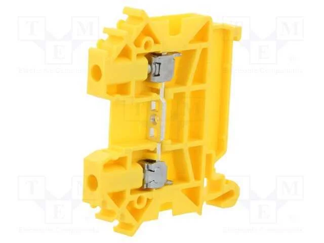 Conector: de carril, 0,5÷4mm2, faixas: 1, braçade.